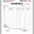 In hóa đơn bán lẻ tại Hà Nội (Cty Lộc Xuân)