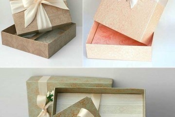 THIẾT KẾ HỘP GIẤY ĐỰNG QUÀ