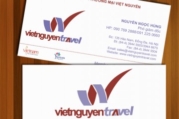 IN CARD VISIT DU LỊCH