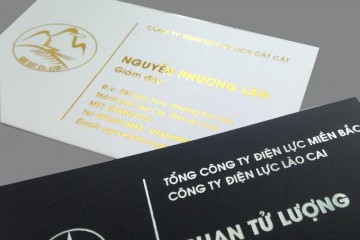 Thiết kế – in danh thiếp(name card) cho các doanh nghiệp