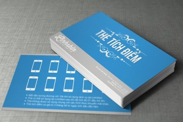 Chuyên thiết kế và in thẻ tích điểm, thẻ ưu đãi, thẻ khách hàng,….giá rẻ