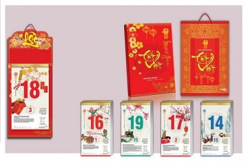 IN LỊCH TẾT 2020 NĂM CANH TÝ TẠI HÀ NỘI