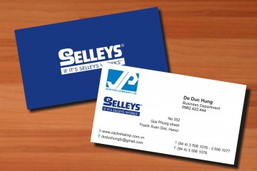 In card visit độc đáo tại Cầu Giấy