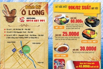 In tờ rơi quảng cáo khu vực Cầu Giấy