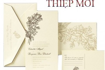 In Thiếp Mời Lấy Ngay Tại Hà Nội