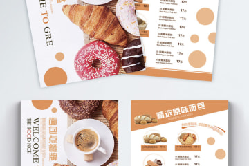 In tờ rơi tiệm bánh chất lượng
