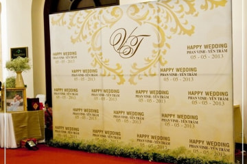 Thiết kế và in ấn backdrop