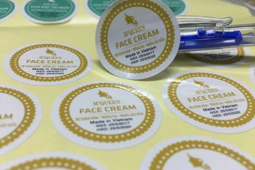 Thiết kế, in ấn sticker ở Cầu Giấy