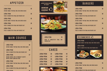 Thiết kế và in ấn menu nhà hàng đẹp