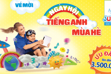 Thiết kế – in ấn – tờ rơi trung tâm tiếng anh đẹp