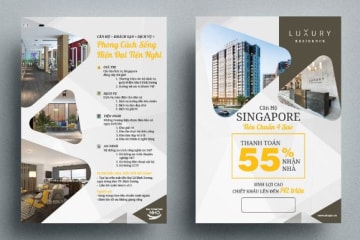In ấn phẩm Catalogue, Brochure bất động sản khu vực Cầu Giấy