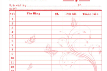 In hóa đơn bán lẻ