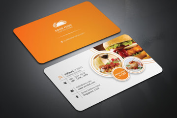In card visit nhà hàng
